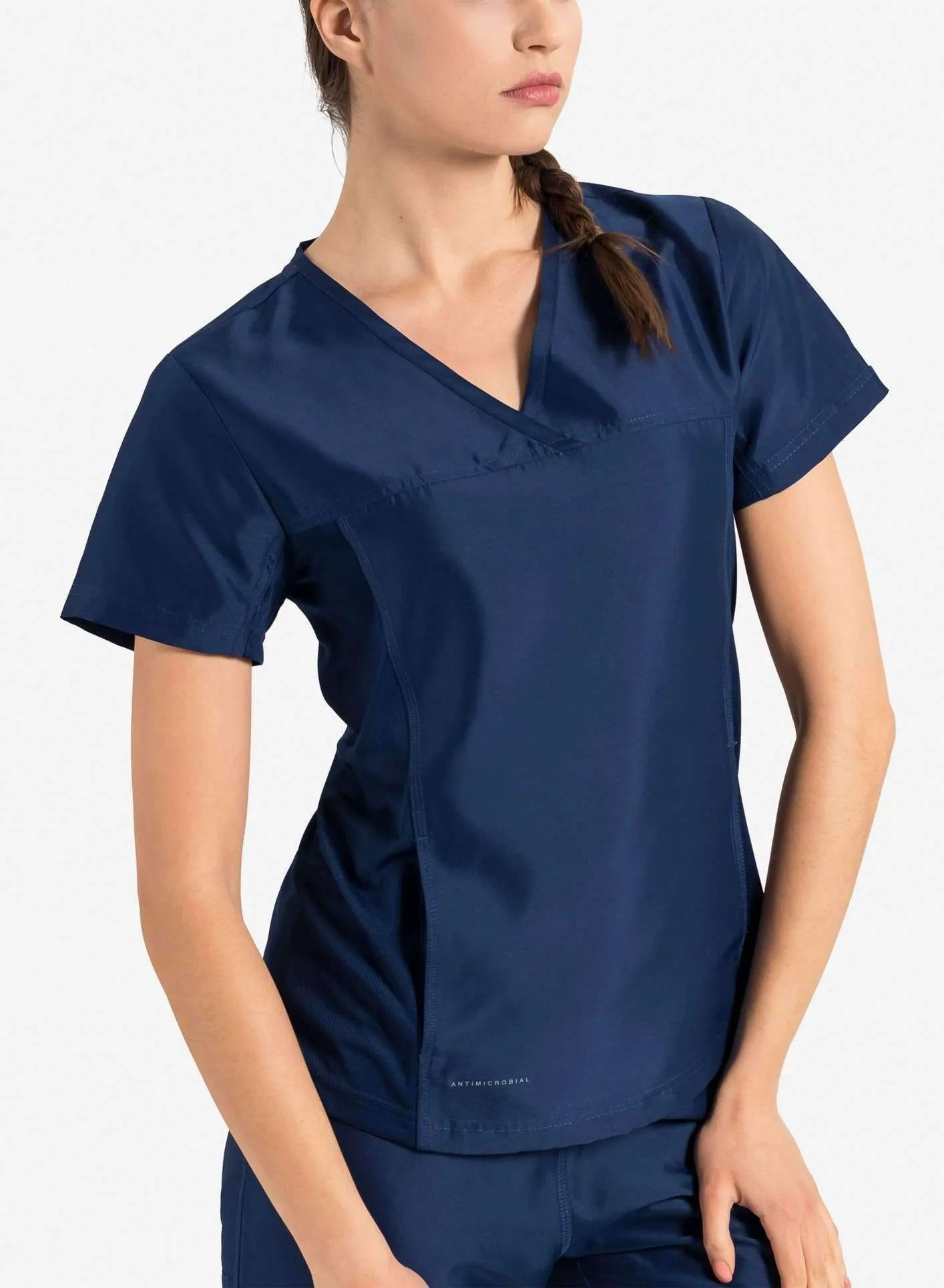 Women's Hidden Pocket Scrub Top