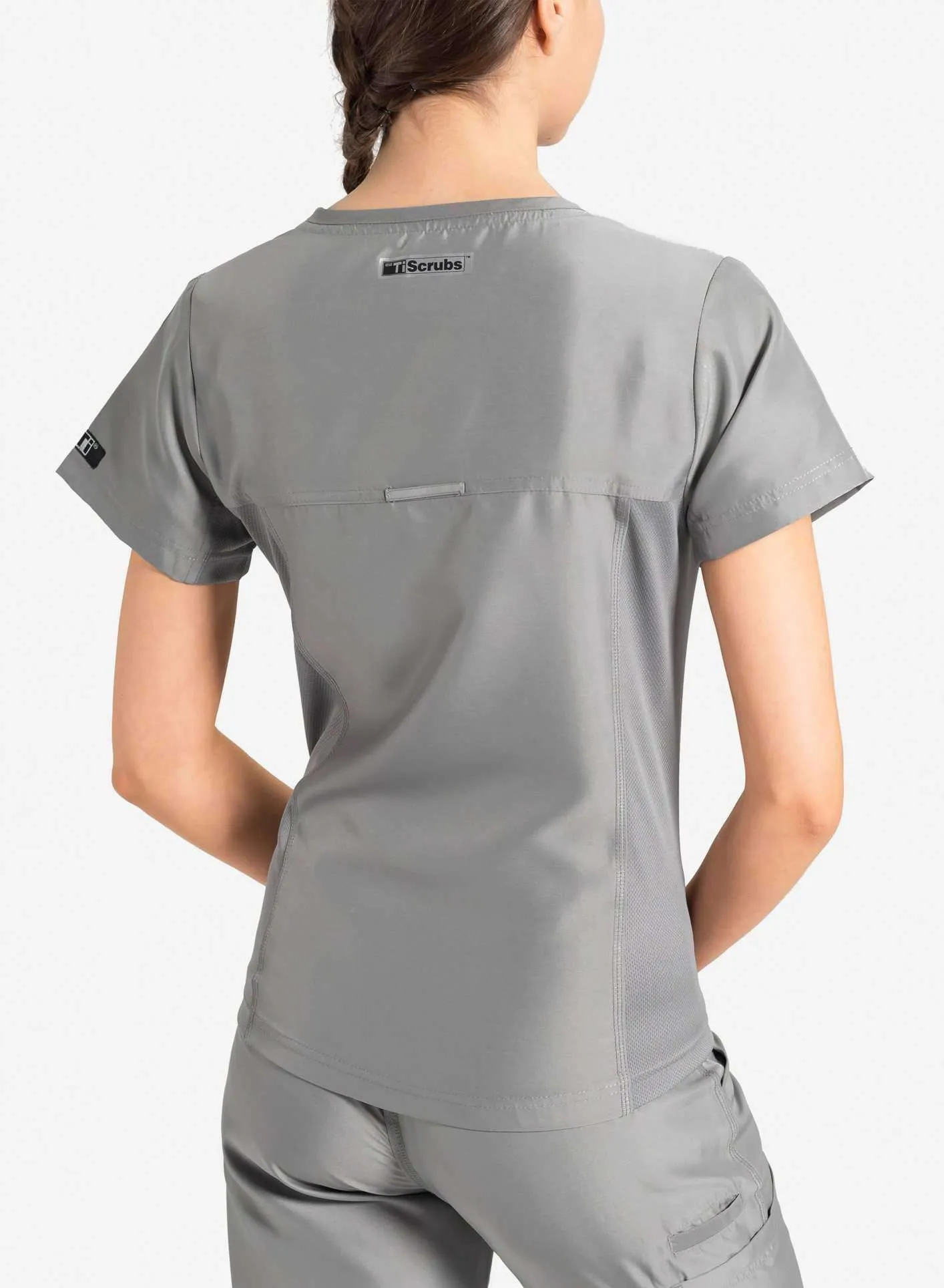 Women's Hidden Pocket Scrub Top