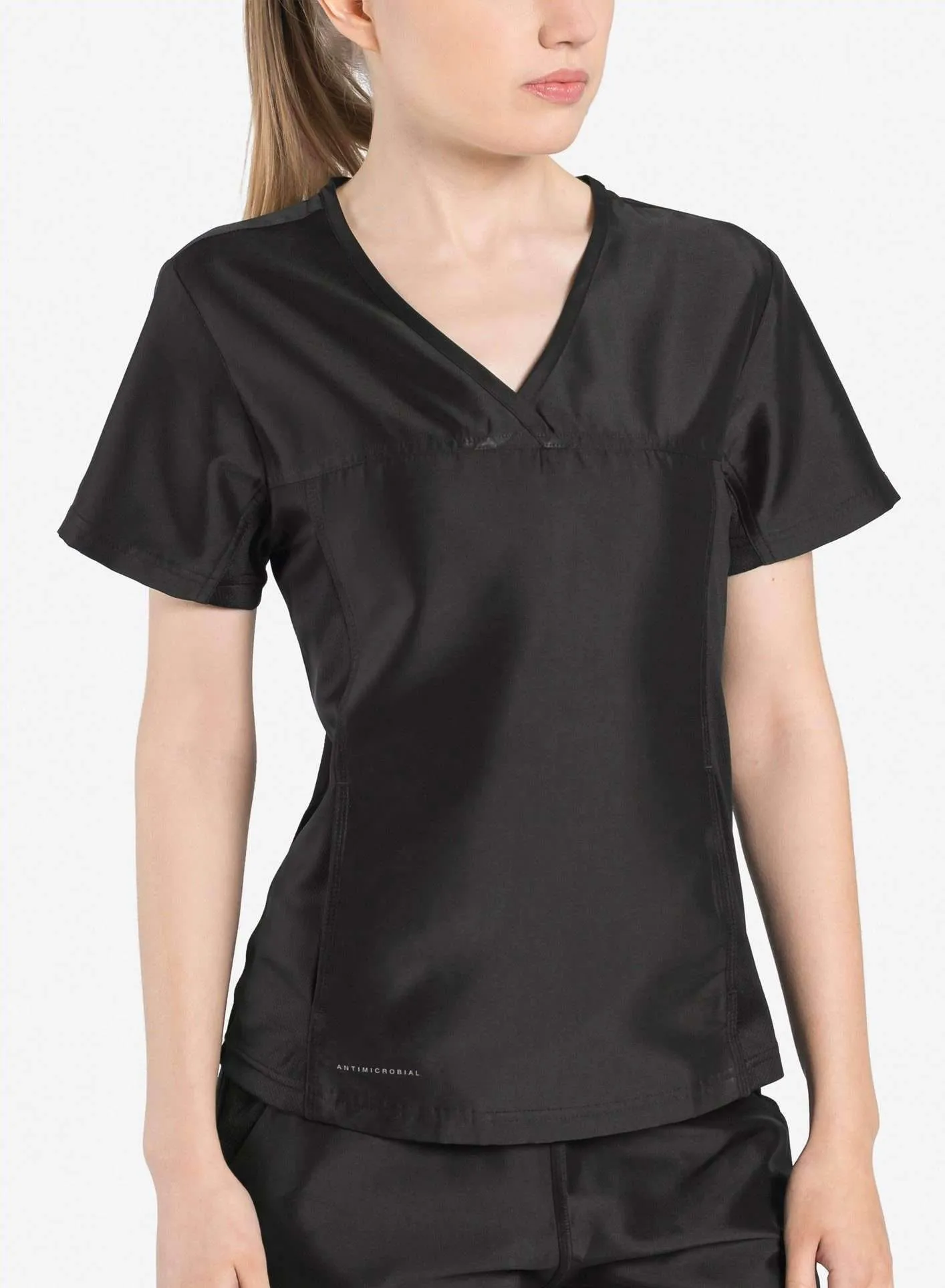 Women's Hidden Pocket Scrub Top