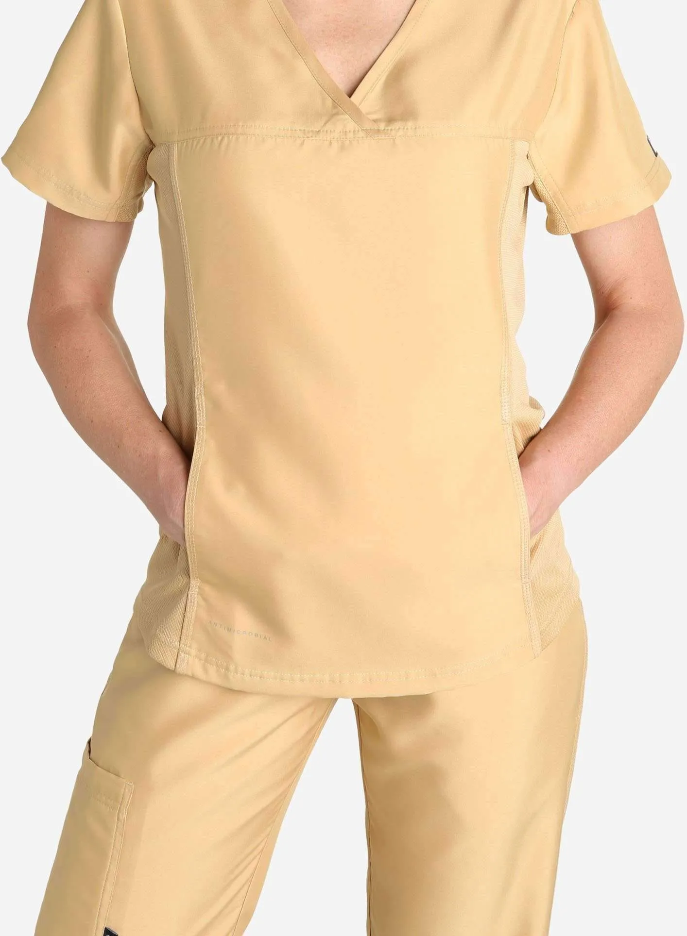 Women's Hidden Pocket Scrub Top