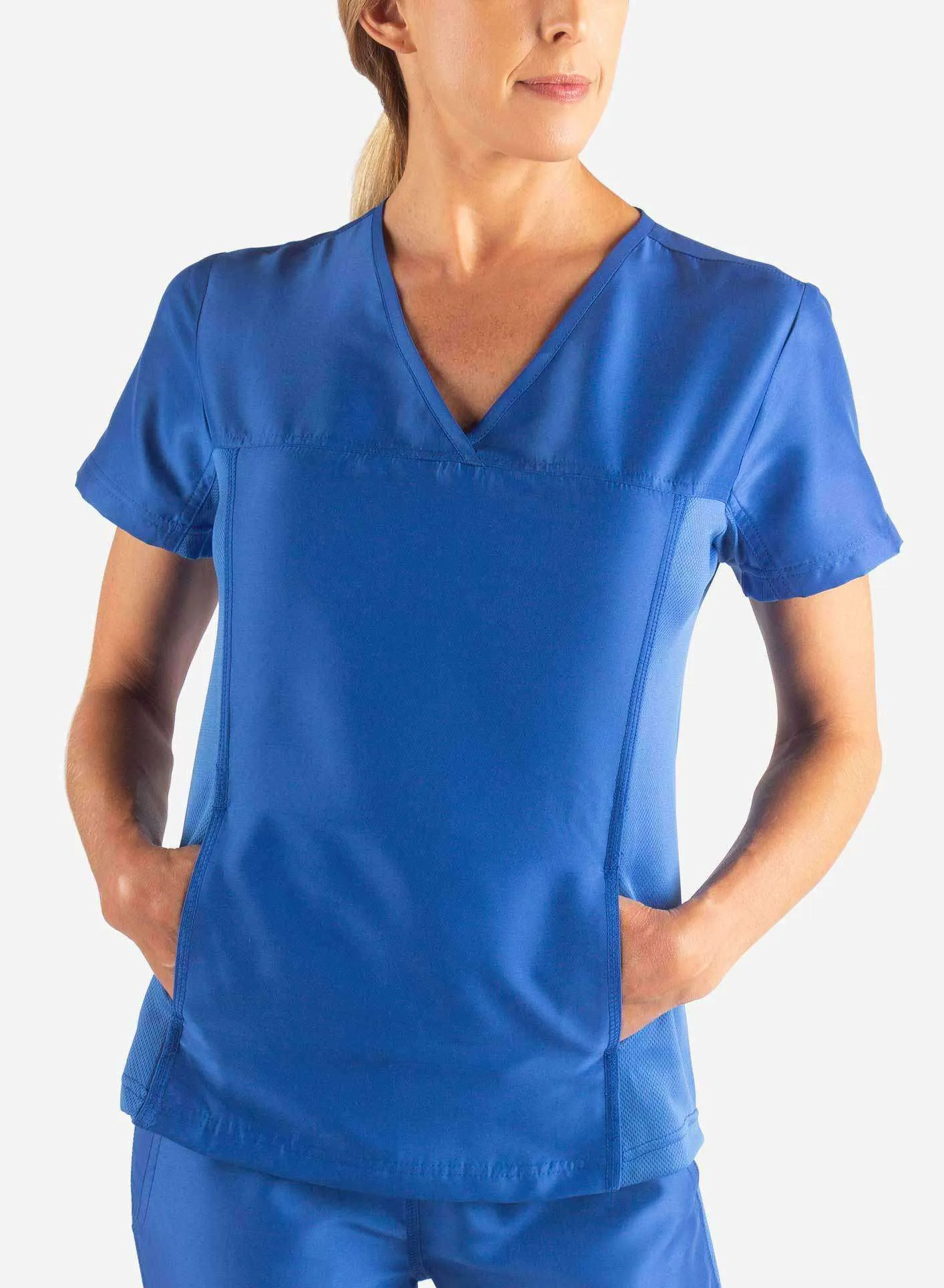 Women's Hidden Pocket Scrub Top