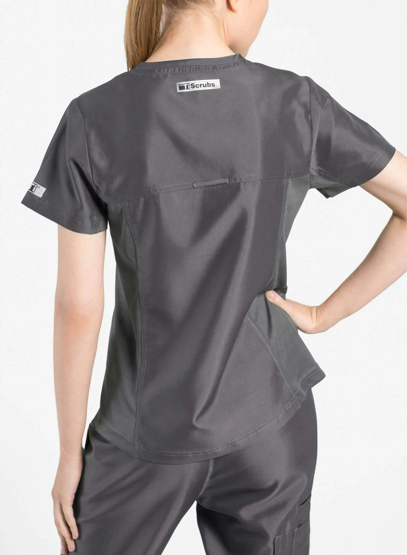 Women's Hidden Pocket Scrub Top