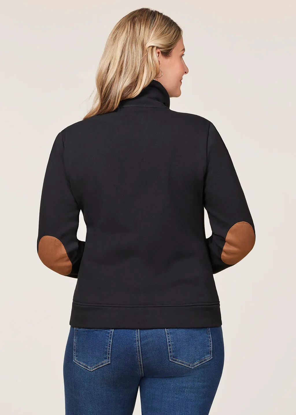 Wrap Front Fleece Jacket