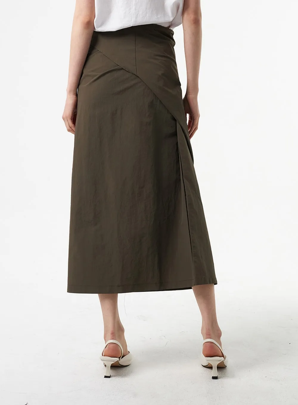 Wrapped Maxi Skirt IA325