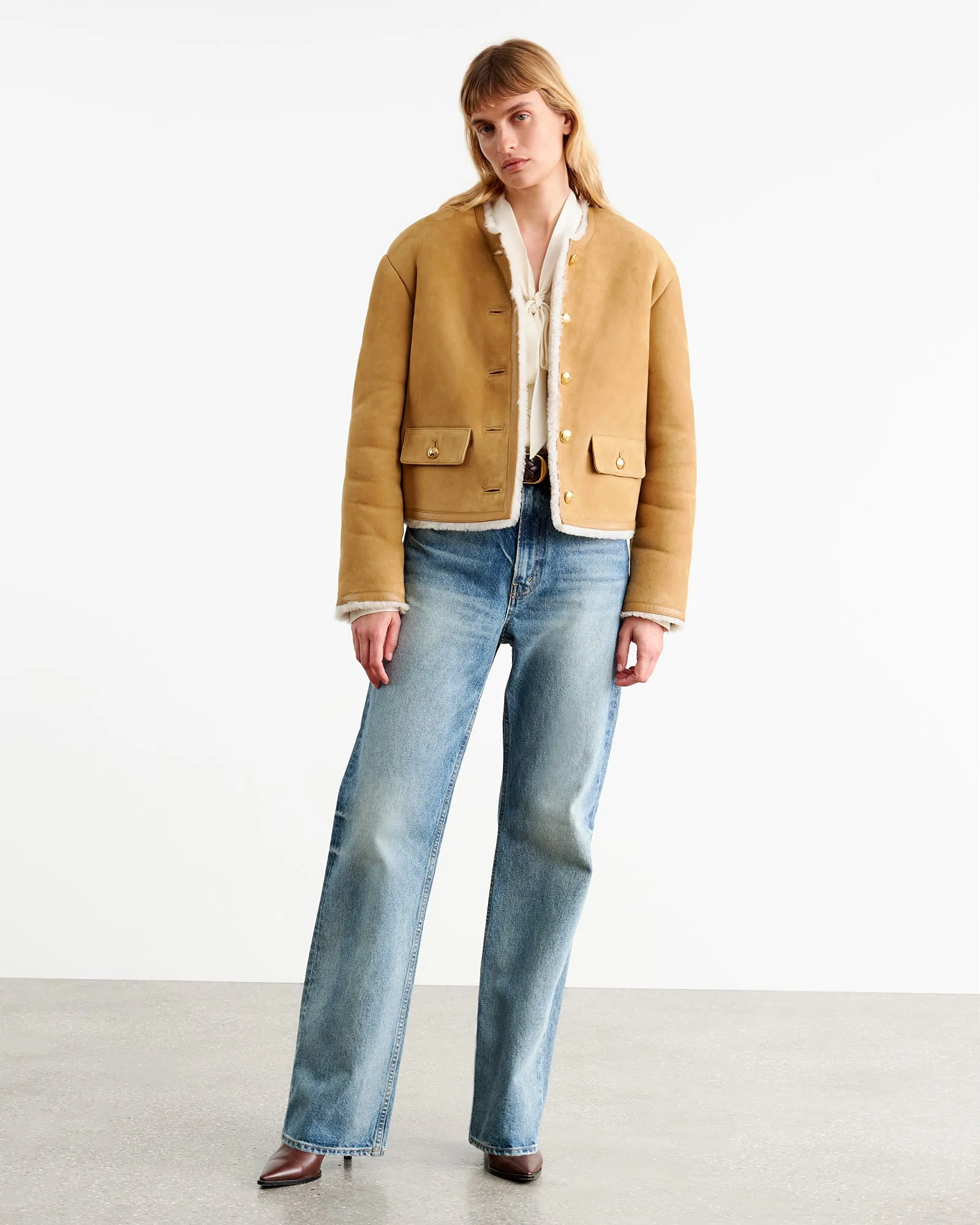 ZANIE SHEARLING JACKET