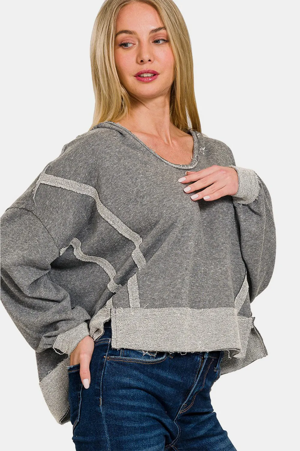 Zenana Slouchy Hoodie *Daily Deal*